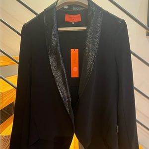 Clover  Canyon Black Tux Jacket